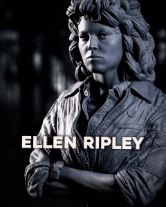 Ellen Ripley - bust - various height