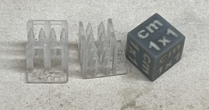 Butelki wódki 0,5l - typ 2 - otwarte - 8 sztuk - 1:48