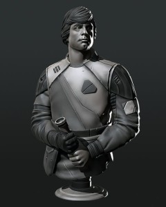 Luke Skywalker - bust - various height