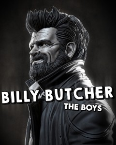 Billy Butcher (The Boys) - bust - various heights
