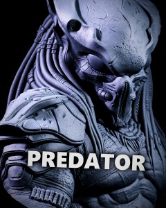 Predator v2 - Popiersie - różne skale