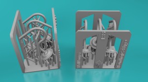 Mocowanie do lamp ściennych - typ CB - 3 sztuki - 1:35