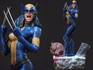 X-23 (Marvel/X-Men) - various scales
