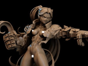 Rebecca Smasher (Cyberpunk: Edgerunners) - NSFW - various scales