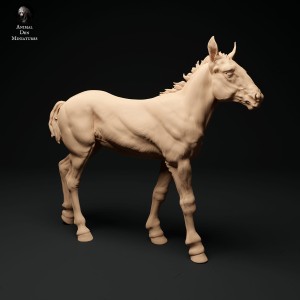 Suffolk Punch - źrebaki - zestaw 1 - 1:72