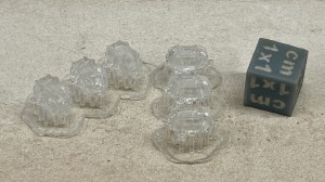 Workshop wall lamp transparent - type 1 - 3 pieces - 1:35