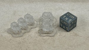 Oprawa ścienna przeźroczysta - typ 3 - 3 sztuki - 1:35