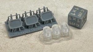 Workshop wall lamp - type 2 - 3 pieces - 1:35