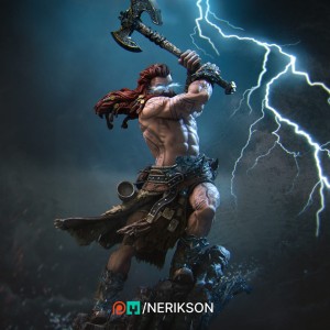 Ivar The Runic Warrior - various scales