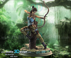Lara Croft - various scales