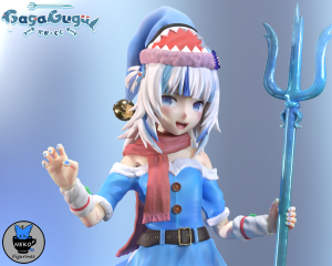 Gawr Gura Christmas - various scales