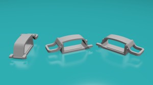 Uchwyty do narzędzi niemieckie wczesne  - typ 1 - 10 sztuk - 1:35