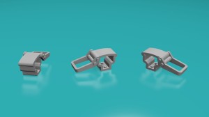 Uchwyty do narzędzi niemieckie późne  - typ 1 - 10 sztuk - 1:25