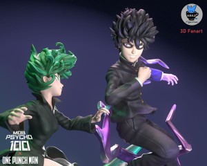Mob Vs Tatsumaki Diorama - various scales