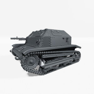 Tankietka TK-3 - zamknięty właz - 1:87