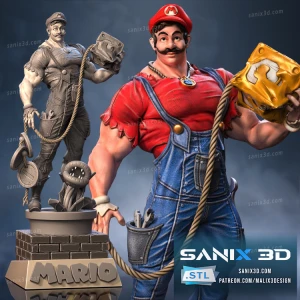 Mario Bros - various scales