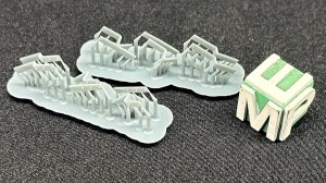 PzIII - rear stowage box - mounting set - 1:35