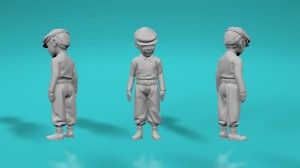 Children - set of 8 little boys - various scales