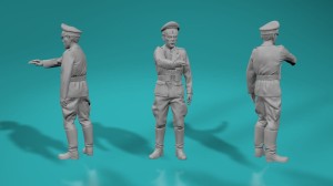 German WWII Afrika Korps - Erwin Rommel - various scales