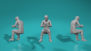 German WWII Afrika Korps - Soldier playing cards 1 - various scales