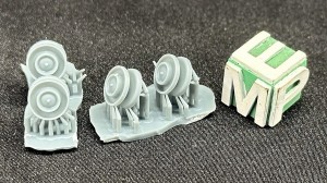 Panzer IV - rolki powrotne - stalowe - typ 2 - 8 sztuk - 1:35