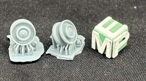 Panzer IV - rolki powrotne - stalowe - typ 2 - 8 sztuk - 1:16