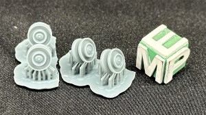 Panzer IV - rolki powrotne - stalowe - typ 4 - 8 sztuk - 1:35