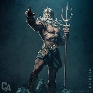 Poseidon - God of Seas and Oceans - various scales