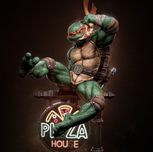 TMNT - Michelangelo - various scales