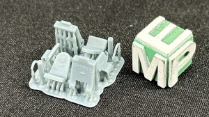 Tiger I - uchwyt na zapasowe gąsienice - wczesny - 2 zestawy - 1:16