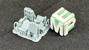 Tiger I - uchwyt na zapasowe gąsienice - późny - 2 zestawy - 1:16