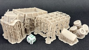 Medium truck Bianchi Miles - with frame - 1:72