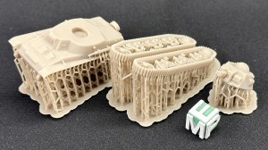 Czołg średni Hotchkiss H-35 - zamknięte włazy - 1:72