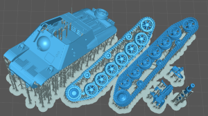 Tank destroyer Pansarvarnskanonvagn m43 - 1:72