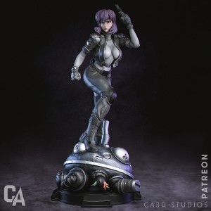 Motoko Kusanagi - various scales