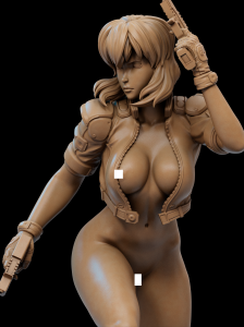 Motoko Kusanagi - NSFW - various scales