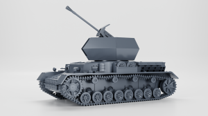 Flakpanzer IV Ostwind (3.7cm Flak 43) - 1:72