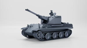 Flakpanzer V Coelian - closed hatch - 1:72