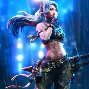 Neo-Nixxi Cyberpunk Samurai Outlaw - różne skale