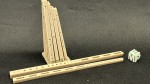 Słup betonowy 10,0m SZT-10 - 2 sztuki - 1:43