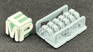 Uchwyty do narzędzi niemieckie późne  - typ 1 - 10 sztuk - 1:16