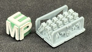 Uchwyty do narzędzi niemieckie późne  - typ 2 - 10 sztuk - 1:16