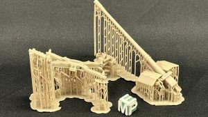 Działo przeciwpancerne 12,8cm PaK44 - pozycja bojowa - 1:72