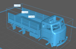 Artillery tractor FWD Model SU-COE (4x4) - high cargo bed - 1:72