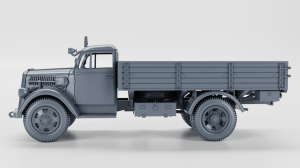 3-ton Opel Blitz truck - low cargo version - 1:72