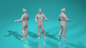 German Tank Crew - full figure - version 9a - various scales