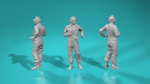 German Tank Crew - full figure - version 10a - various scales