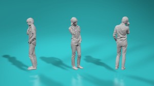 Civilians - Young man on the phone - various scales