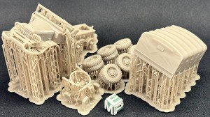 Heavy truck Mack NO - with tarpaulin and with MG - 1:72