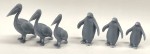 Pingwiny  - 3 sztuki - 1:48